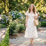 White Floral Dress